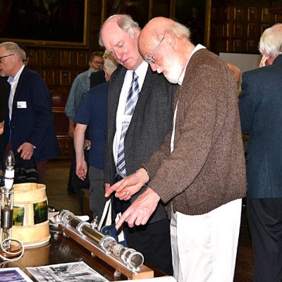 Philip ? and John Daines Examining a delay Line