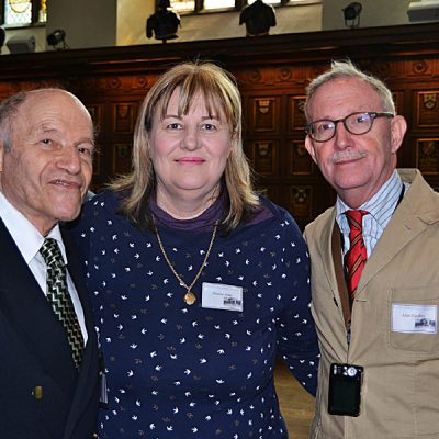 Frank  Land, Denise Ashe and Alan Eardley