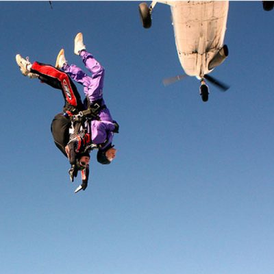 The Sky Diving Land Brothers (More in News and Reports)