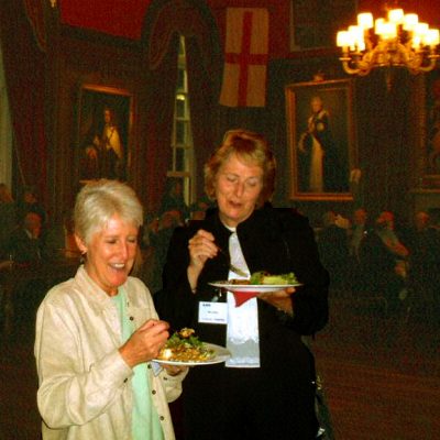 Sue Warren (Griffiths) and Ann Warren (Lightfoot)