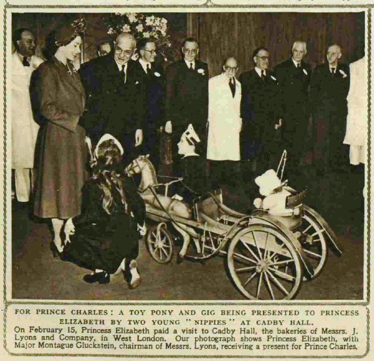 On this day 15th of February 1951 Princess Elizabeth visited Cadby hall and was give a demonstration of the Lyons Electronic Office